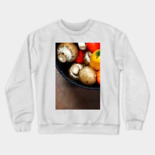 Mushrooms and peppers2 Crewneck Sweatshirt